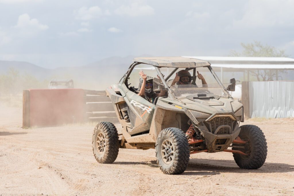 ATV in Arizona's desert